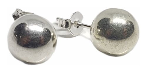 Aros Plata 925 - Bolita De Plata - 9 Mm - Arpl46-11d