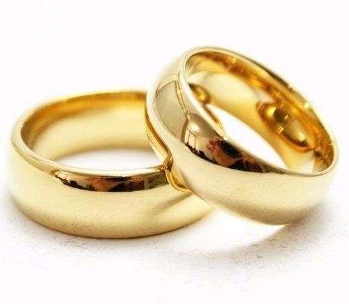 Alianzas Oro 18k- 15 Gramos El Par- 6 Mm De Ancho
