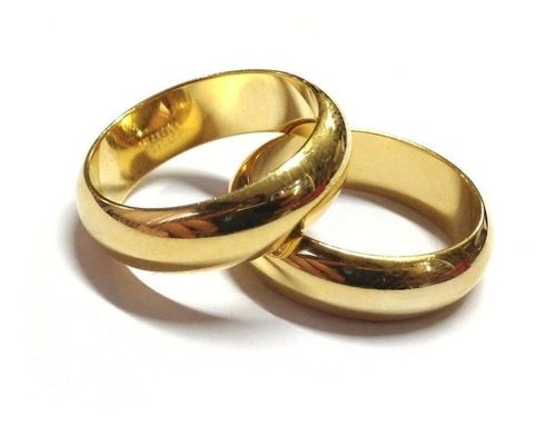 Alianzas Oro 18k- 12 Gramos El Par- 5 Mm De Ancho