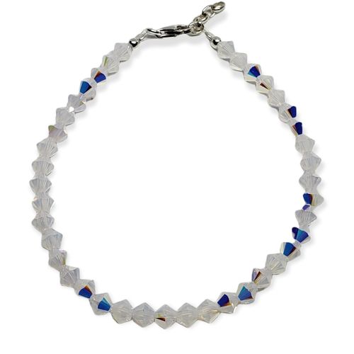 Pulsera Plata 925 - Cristales SWA - Kl81-25d