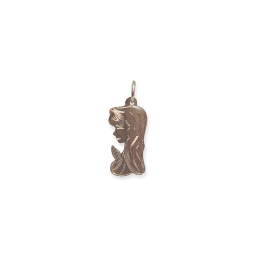 Dije Plata 925 - Virgen Niña - Fr159-11d