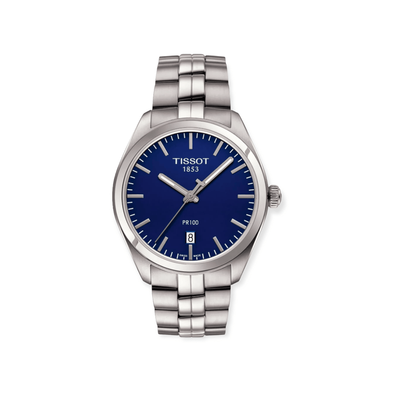 H.R.O Joyas Salta - Tissot Hombre - Pr100 Azul - T1014101104100 Hro