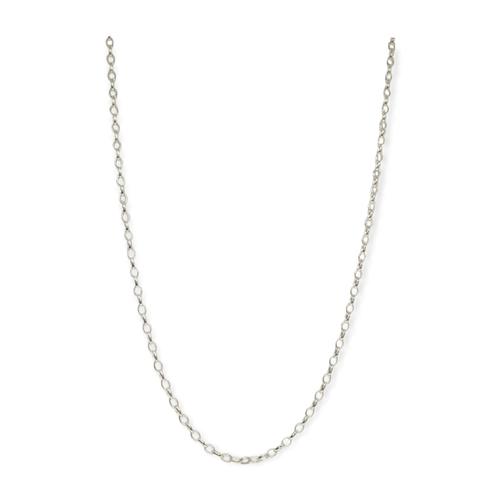Cadena Plata 925 Rolo oval  - Fr189-28d