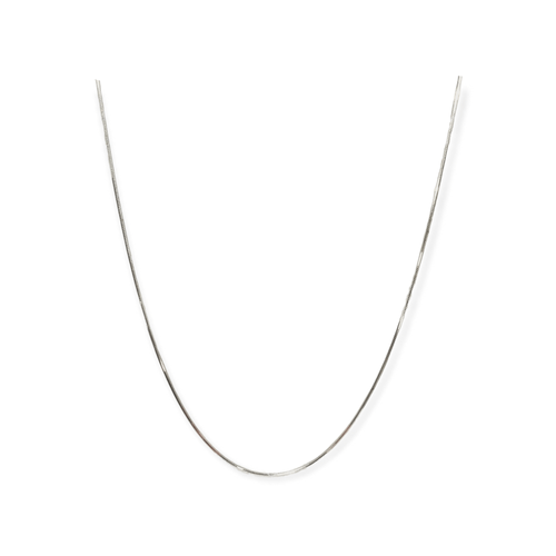Cadena Plata 925 - Cola de raton - Ho35 - 13d