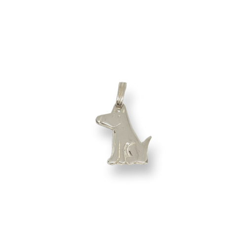 Dije Plata 925 Perro - Fr261-11d
