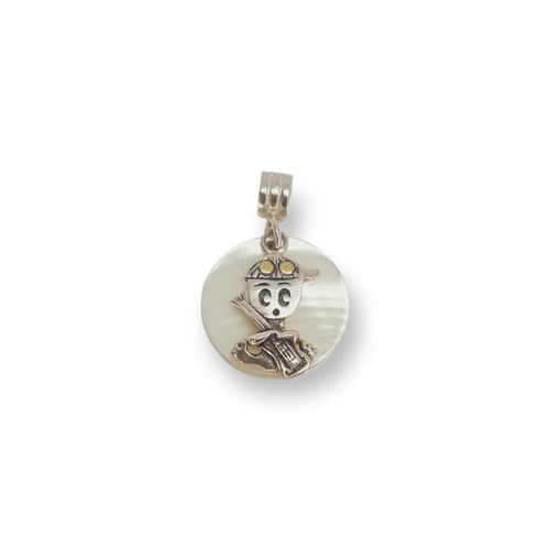 Dije Plata 925 Nene con guitarra - Fr290 - 19d