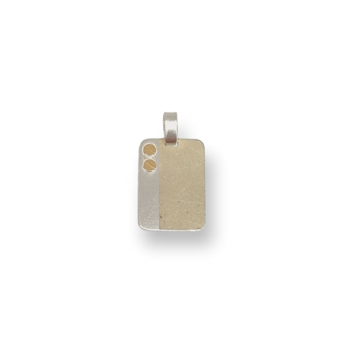 Dije Plata 925 para grabar- Fr311 - 9d