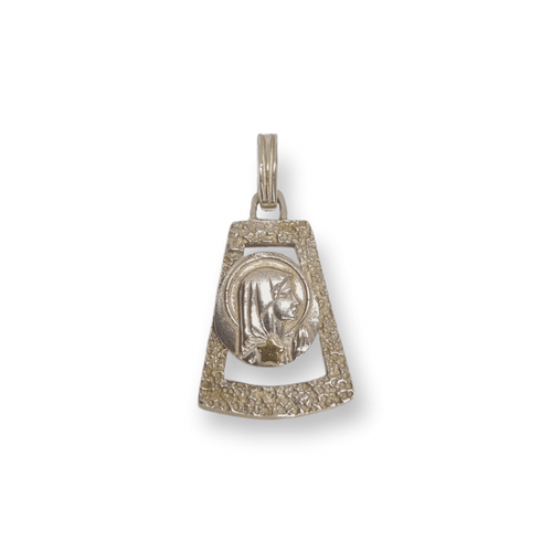 Dije Plata 925 Virgen - Fr404 -15d