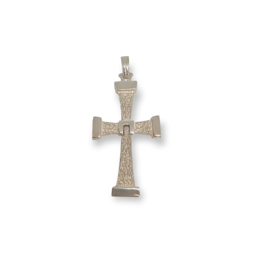 Dije Plata 925 Cruz Facetada - Fr427 -97d