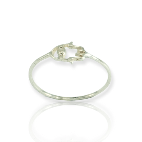Anillo Plata 925 - Manito Calada - Ml66-5d