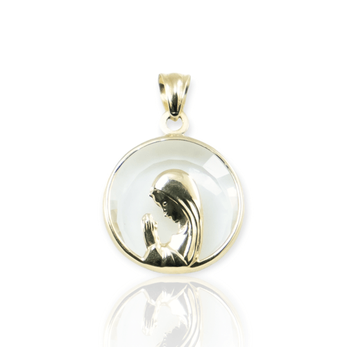 Dije Oro 18k- Virgen Niña -2,1 Grs - Di46