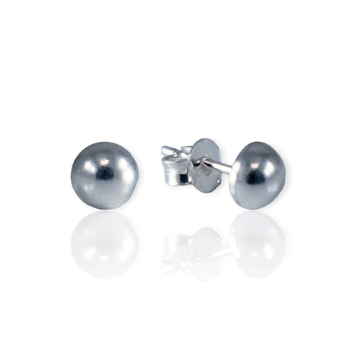 Aros Plata 925 media bolita ARPL263 - 13d