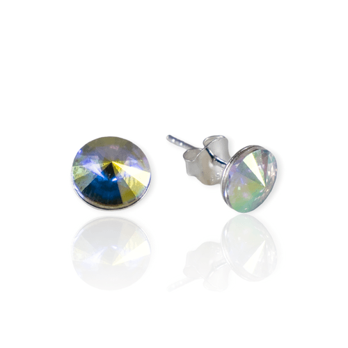 Aros Plata 925 con cristales SWA ARPL272 - 9d
