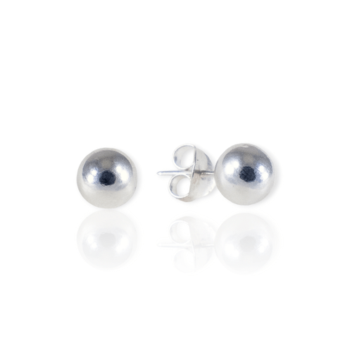 Aros Plata 925 bolitas ARPL288 - 9d