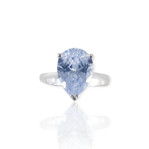 Anillo Plata 925 - gota - mujer - Ml774-27d