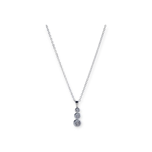 Cadena Plata 925 con circonios - Fr392-32d
