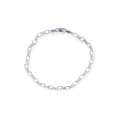 Pulsera Plata 925 tipo Grumete 2x1-Kl241 - 31d