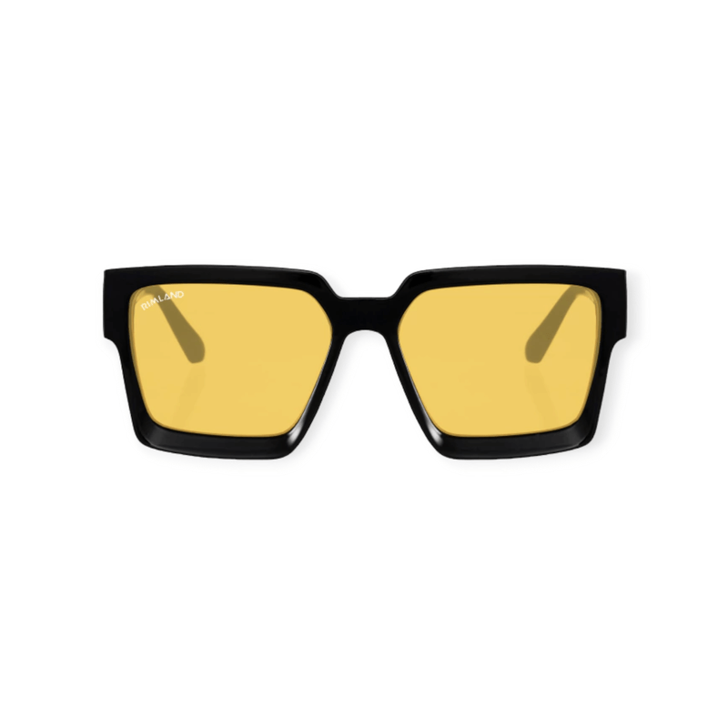 H.R.O Joyas Salta Anteojos de Sol Rimland Caravan Yellow 8327
