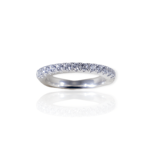 Anillo Plata 925 - medio sin fin - mujer Ml842-32d