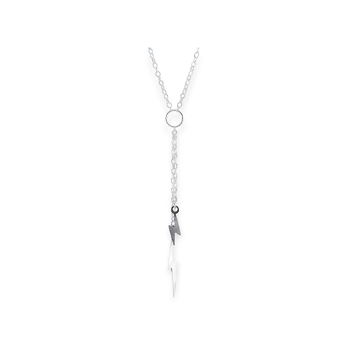 Cadena Plata 925 con dije rayo - Fr467-22d