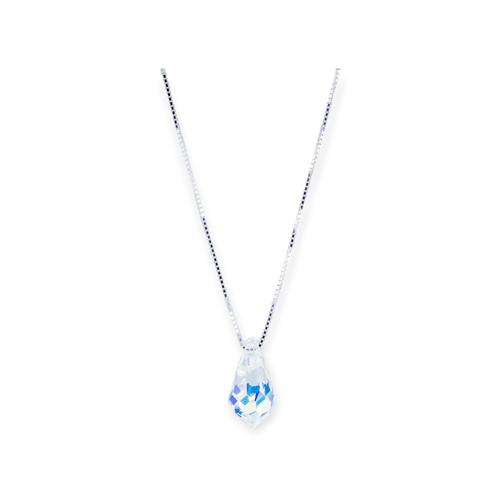 Cadena plata 925 con cristal SWA Fr492 - 21d