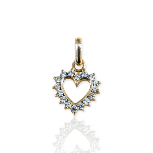 Dije oro 18k corazon - Di163 - 1,8gr