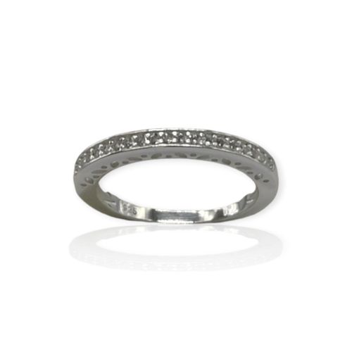 Anillo Plata 925 medio sin fin mujer - Ml920 - 20d