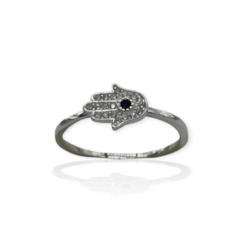 Anillo Plata 925 mano de Fatima mujer - Ml923 - 18d