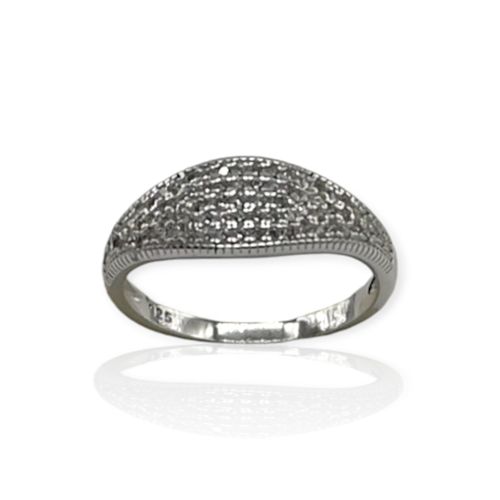 Anillo Plata 925 medio sin fin mujer - Ml926 - 32d
