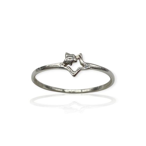 Anillo Plata 925 Estilo estrella - Ml1006 - 5d