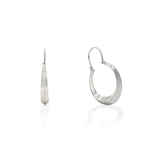 Aros plata 925 argolla estilo criollo ARPL388 - 16d