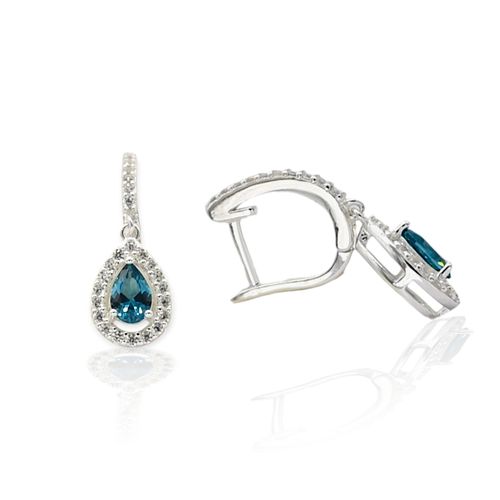 Aros plata 925 colgantes con dije ARPL420 - 48d