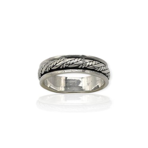 Anillo plata 925 sin fin - Ml1047 - 48d