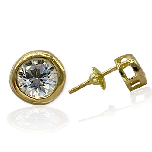 Aros oro 18k susanos - Ar153 - 1,7gr