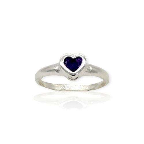 Anillo plata 925 solitario - Ml1073 - 12d