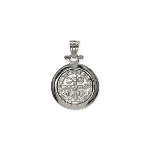 Dije plata 925 San Benito - Fr513 - 54d