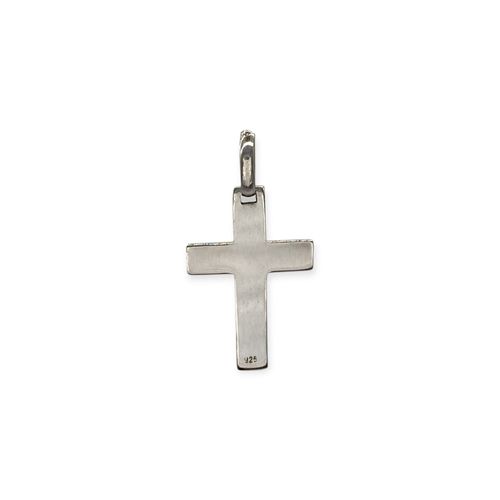 Dije plata 925 cruz - Fr518 - 24d