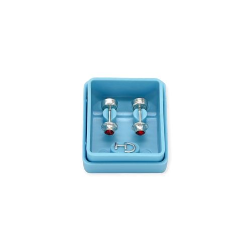 Aros abridores de plata 925 con circones - 003001 - 15d