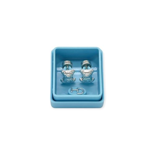 Aros abridores de plata 925 ositos - 006000 - 15d
