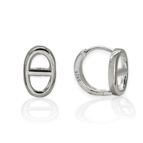 Aros plata 925 argolla ARPL522 - 18d