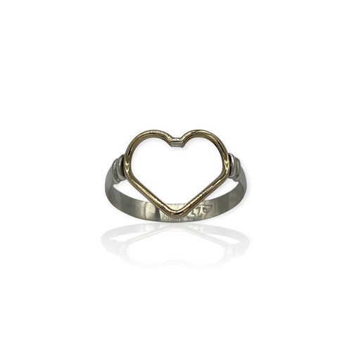 Anillo plata 925 corazón - Ml1111 - 12d