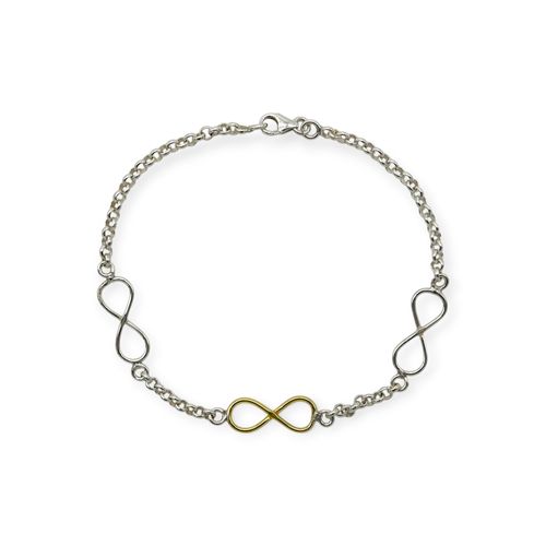 Pulsera plata 925 infinito Kl375 - 27d