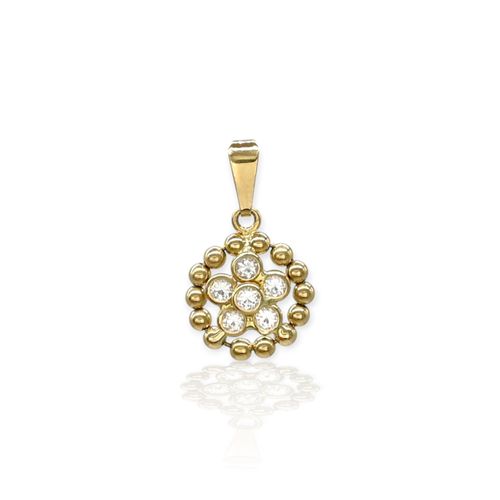 Dije oro 18k diseño moderno - Di203 - 2,3gr