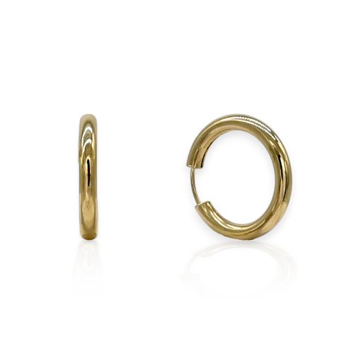 Aros oro 18k argolla - Ar178 - 2,4g