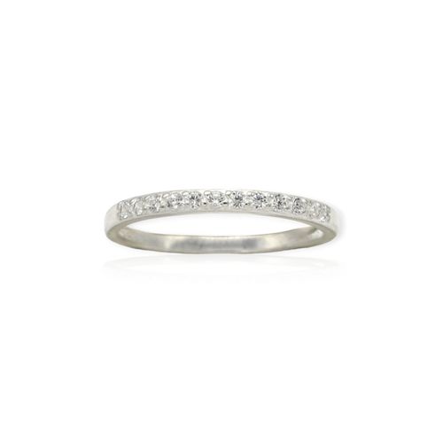 Anillo plata 925 medio sin fin - Ml1140 - 16d
