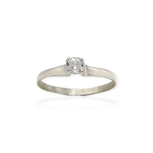 Anillo plata 925 solitario - Ml1154 - 12d