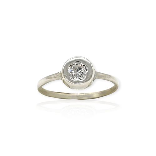Anillo plata 925 trébol - Ml1161 - 12d