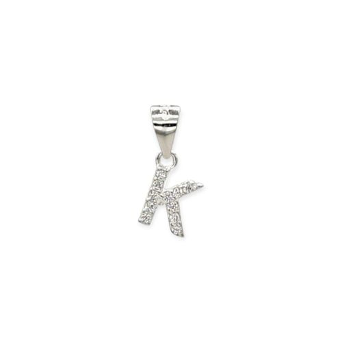 Dije plata 925 letra K - Fr588 - 9d