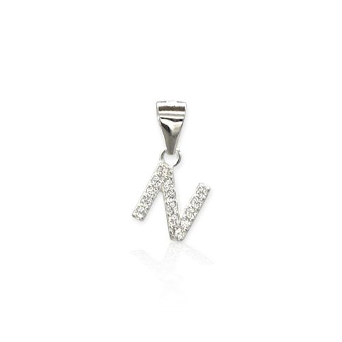 Dije plata 925 letra N - Fr591 - 9d