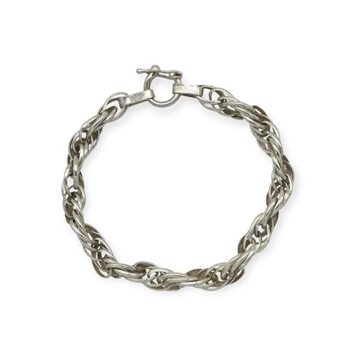 Pulsera plata 925 trenzada Kl390 - 75d
